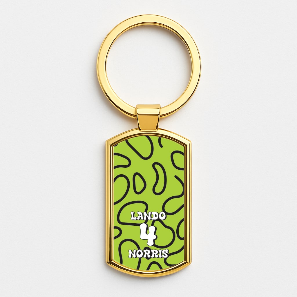 Lando 4 Gold Keyring