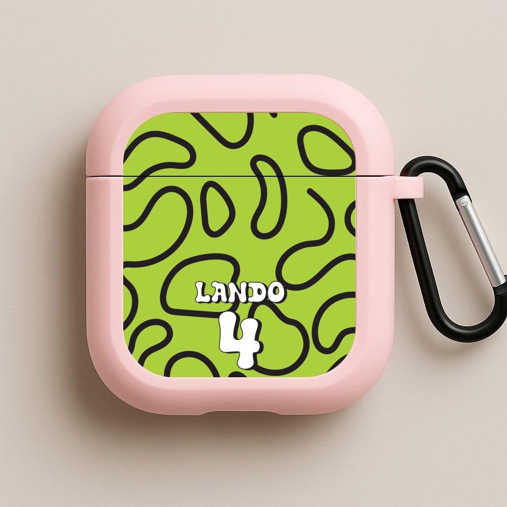 Lando 4 Pink AirPods Case