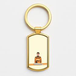 Norris Gold Keyring