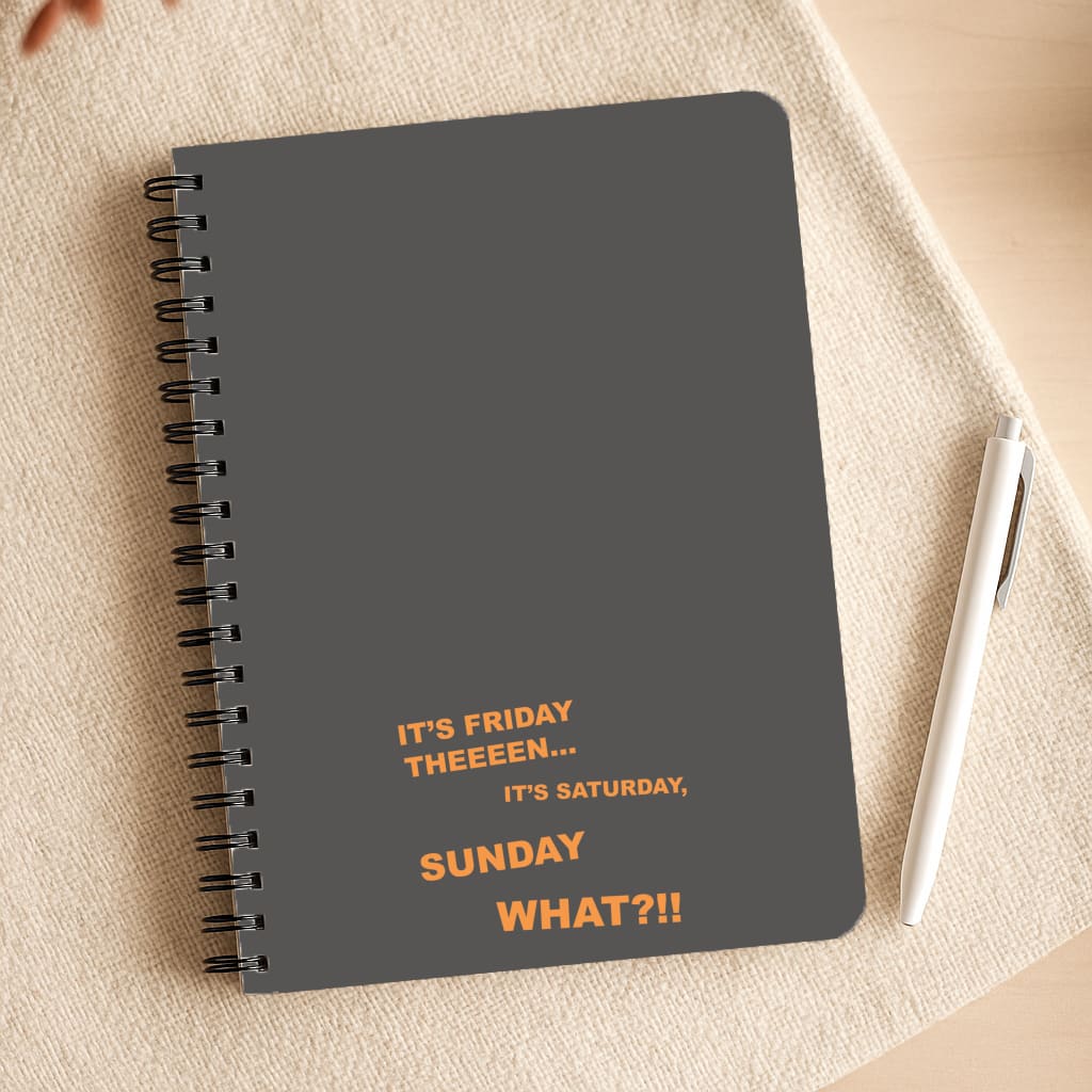 It's Friday Theeeen Notepad