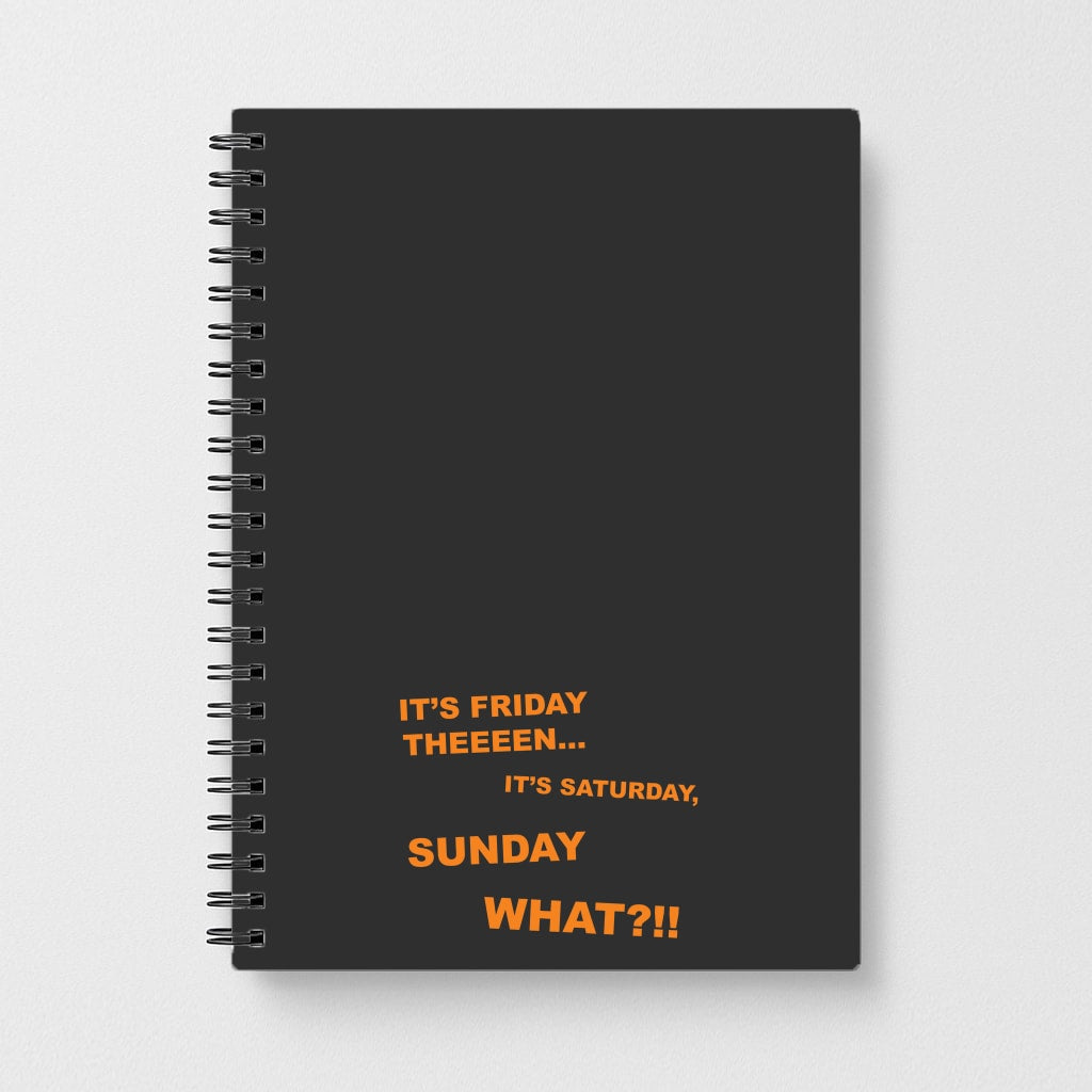 It's Friday Theeeen Notebook