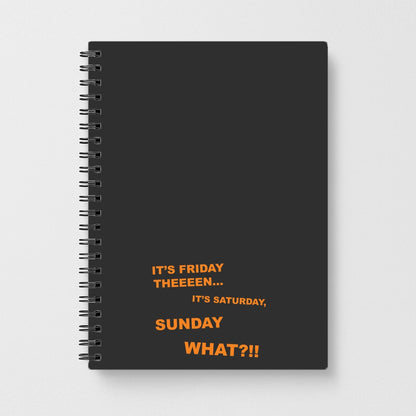 It's Friday Theeeen Notebook