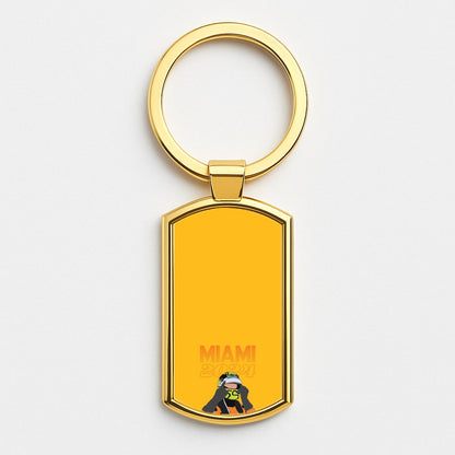 Miami 2024 Gold Keyring