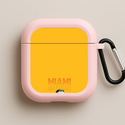 Miami 2024 Pink AirPods Case