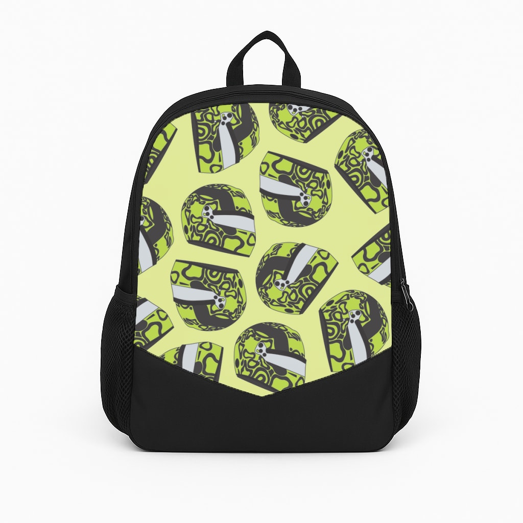 Lando Helmet Pattern Backpack