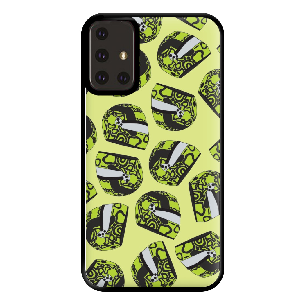 Lando Helmet Pattern Phone Case for Galaxy A71