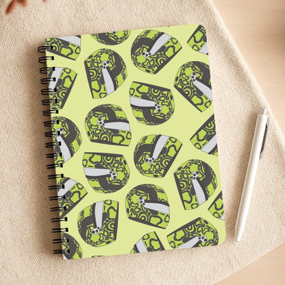Lando Helmet Pattern Notepad