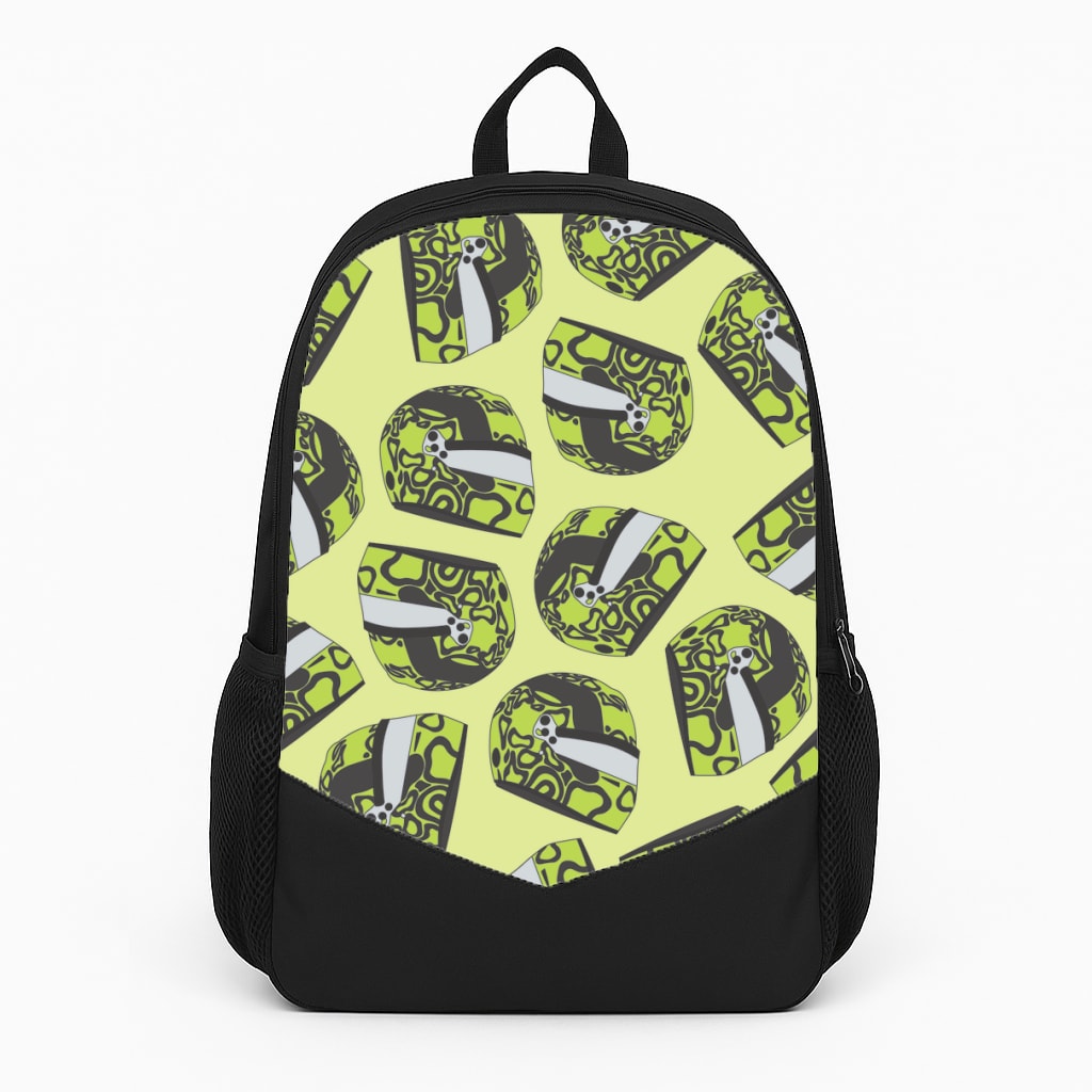 Lando Helmet Pattern Backpack