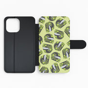Lando Helmet Pattern Flip / Wallet Phone Case 2