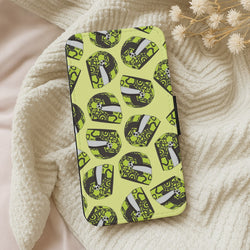 Lando Helmet Pattern Wallet Phone Case