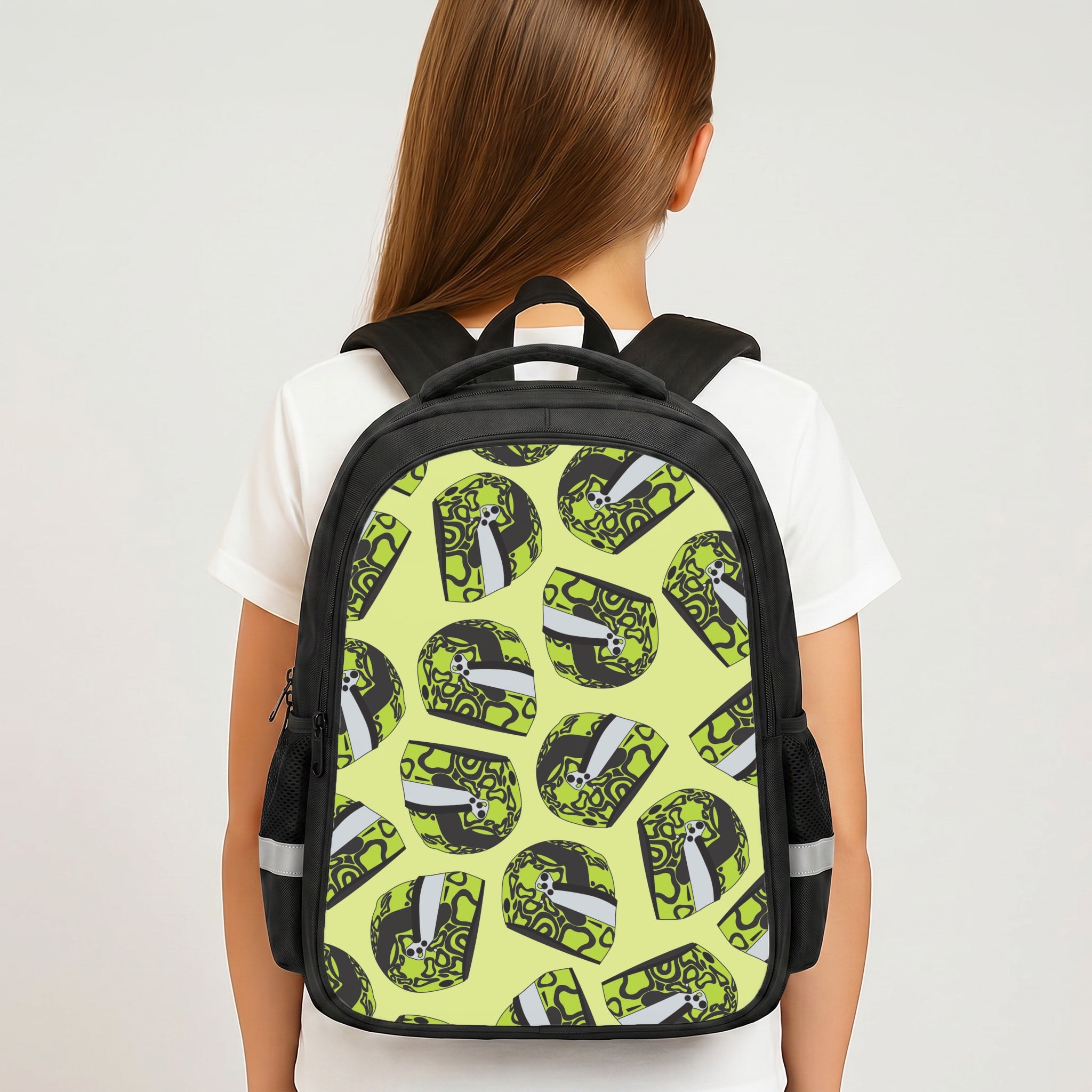 Lando Helmet Pattern Backpack
