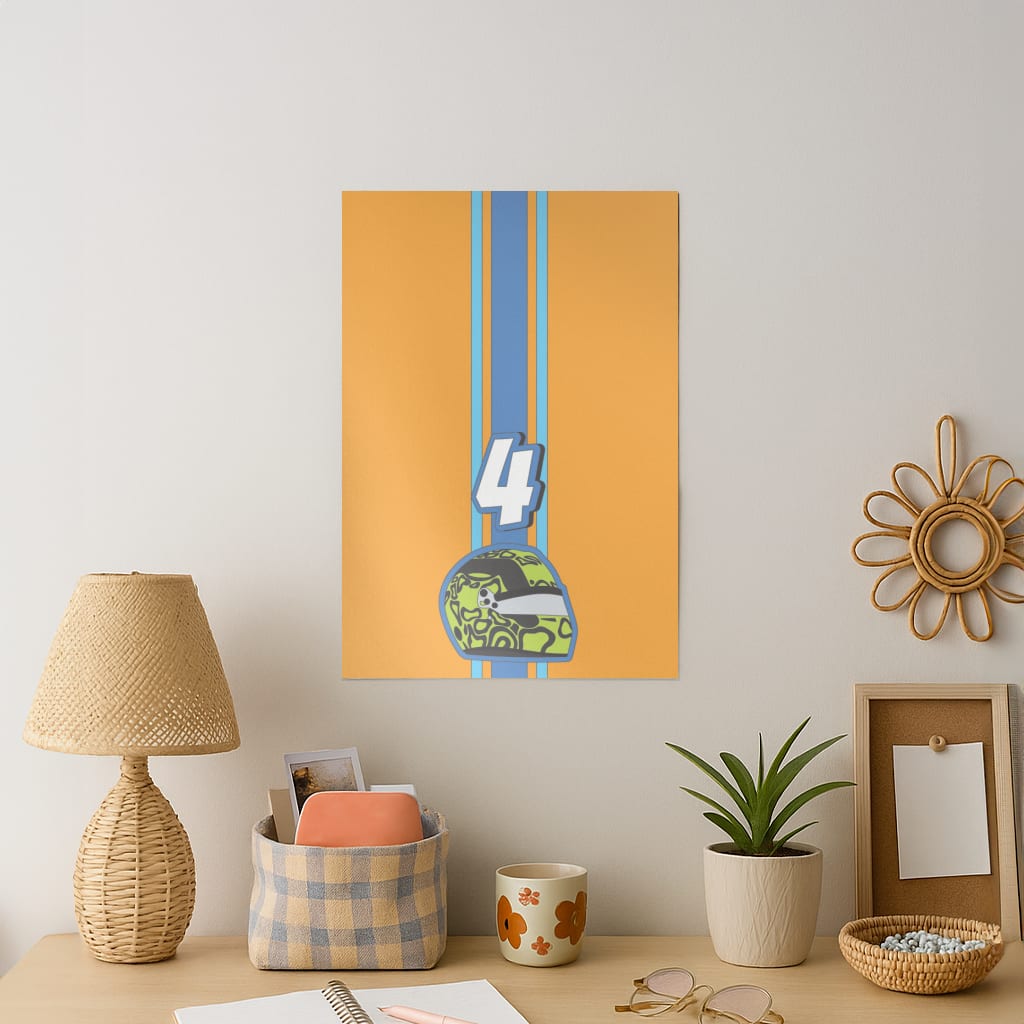 Helmet 4 Art Print