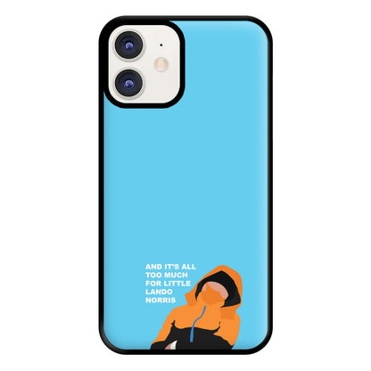 And It's All Too Much Phone Case for iPhone 12 / 12 Pro