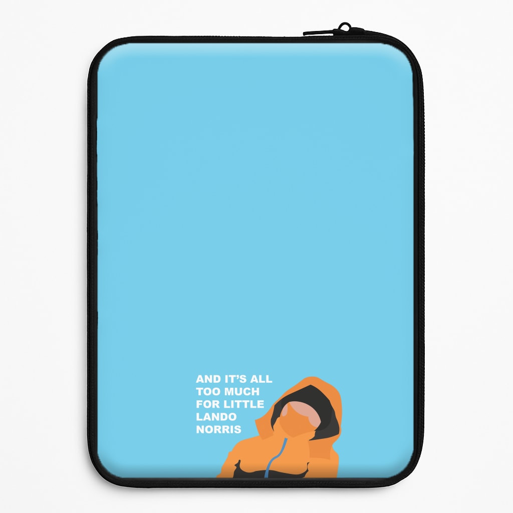 And It's All Too Much Laptop Sleeve