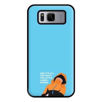 And It's All Too Much Phone Case for Galaxy S8 Plus