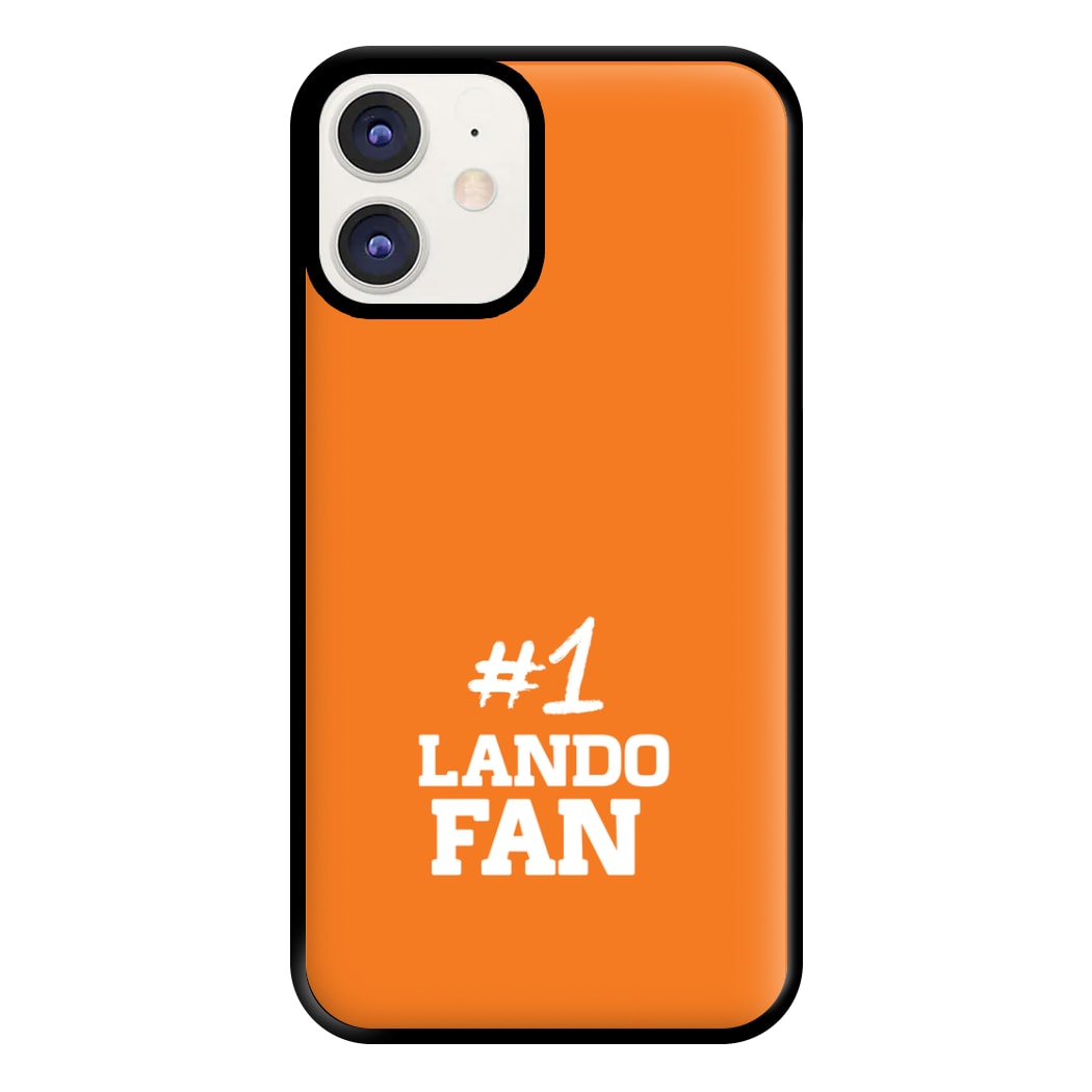 #1 Lando Fan Phone Case for iPhone 12 / 12 Pro