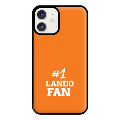 #1 Lando Fan Phone Case for iPhone 12 / 12 Pro