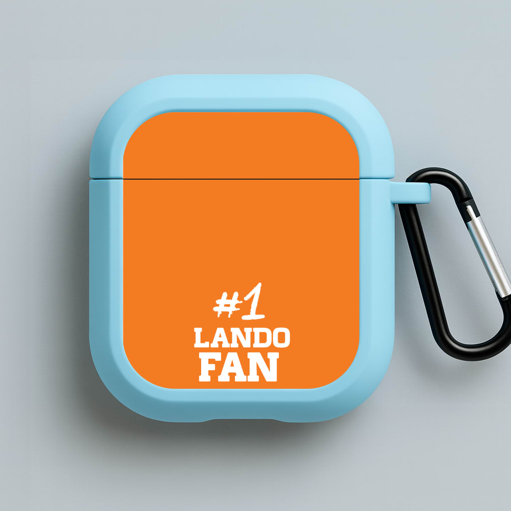 #1 Lando Fan Blue AirPods Case