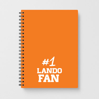 #1 Lando Fan Notebook