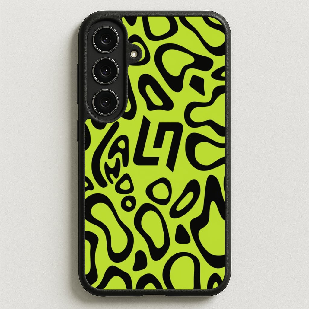 Norris Helmet Pattern Phone Case for Galaxy S25FE