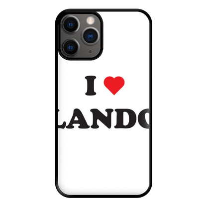 I Love Lando Phone Case for iPhone 12 Pro Max