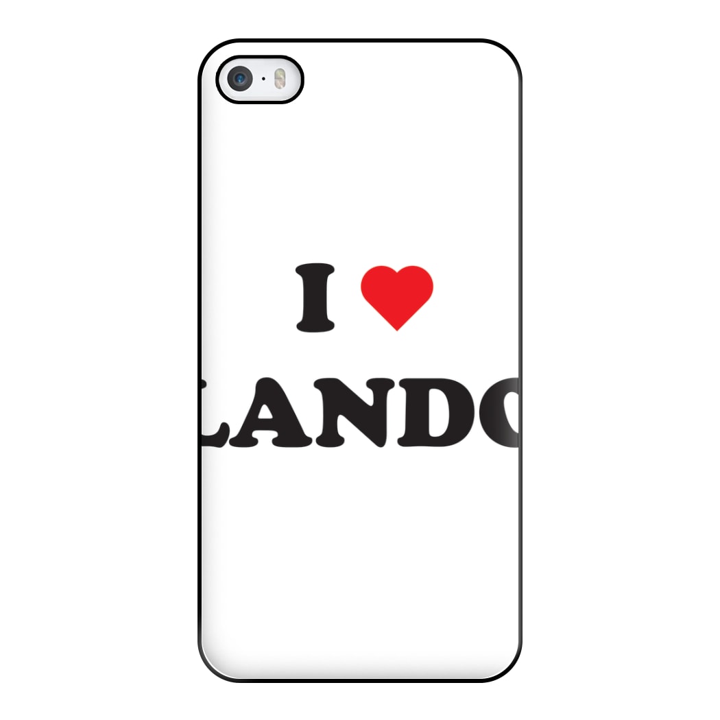 I Love Lando Phone Case for iPhone 5 / 5s / SE 2016