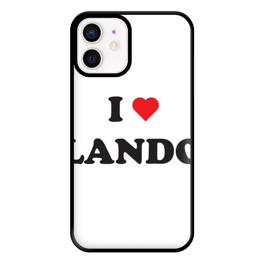 I Love Lando Phone Case for iPhone 13 Mini