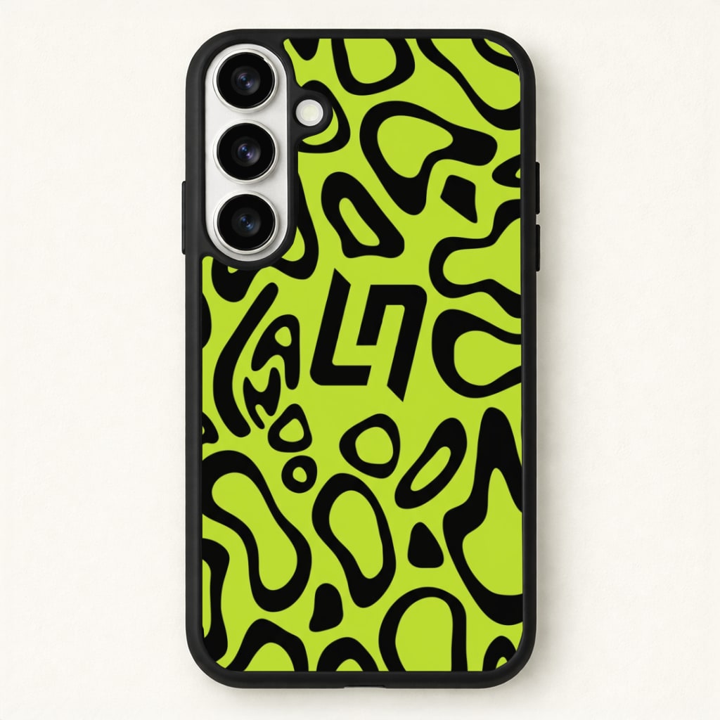 Norris Helmet Pattern Phone Case for Galaxy S26 Plus