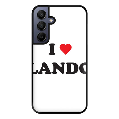 I Love Lando Phone Case for Galaxy A15