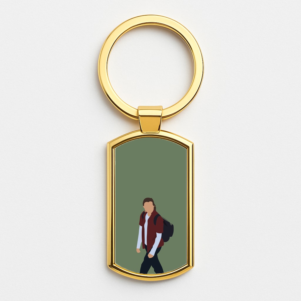 Gold Keyring