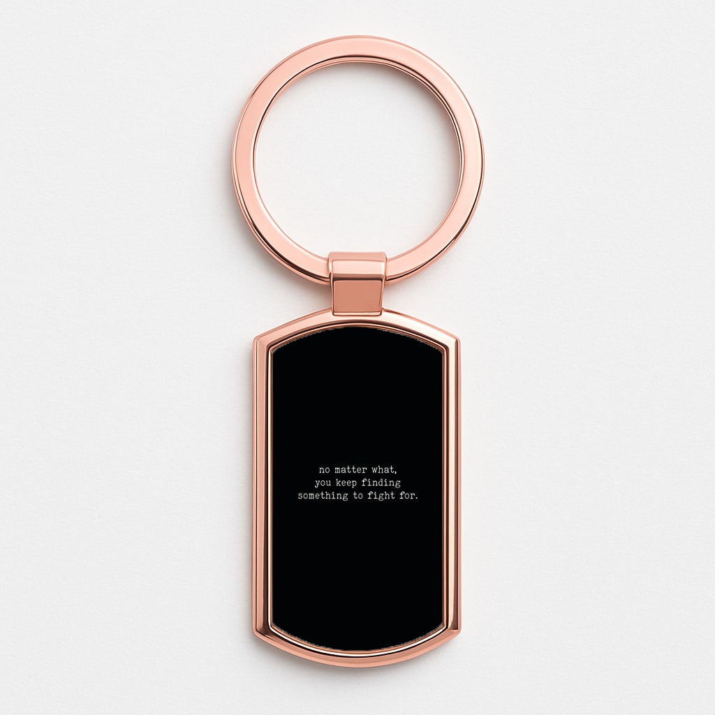 Rose Gold Keyring