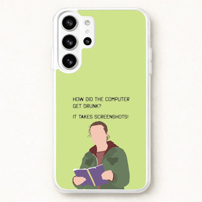How Did The Computer Get Drunk? Phone Case for Galaxy S26 Ultra