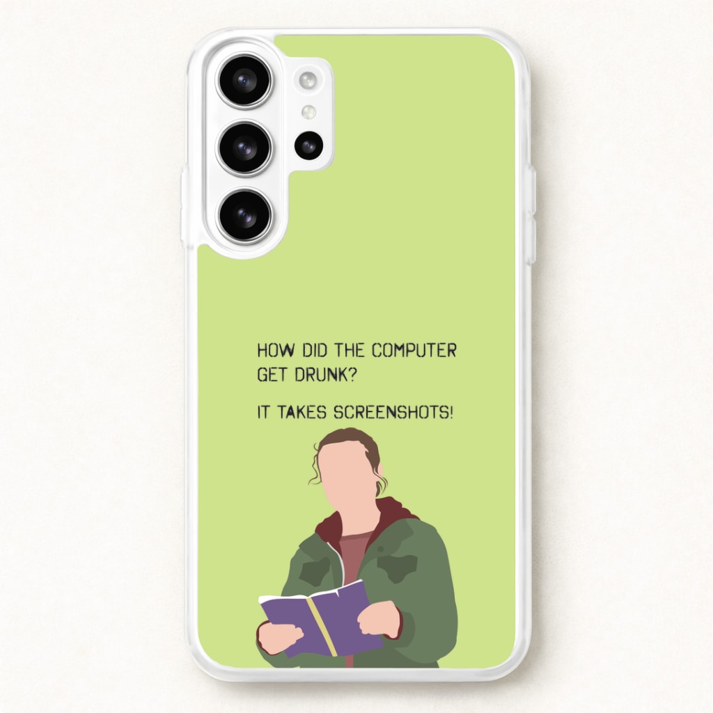 How Did The Computer Get Drunk? Phone Case for Galaxy S26 Ultra