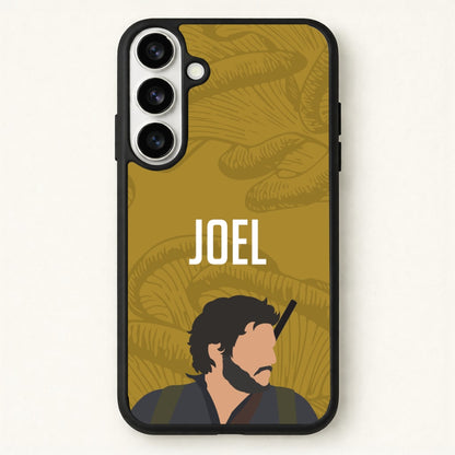 Joel Mushroom Pattern Phone Case for Galaxy S26