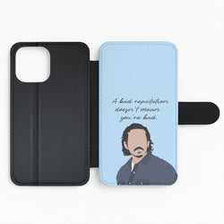 A Bad Reputation Flip Phone Case