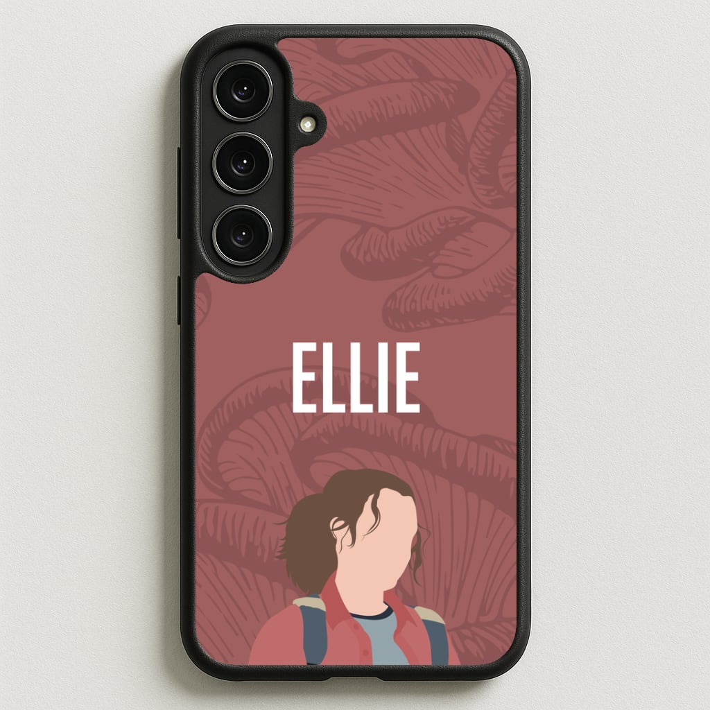 Ellie Mushroom Pattern Phone Case for Galaxy S25FE