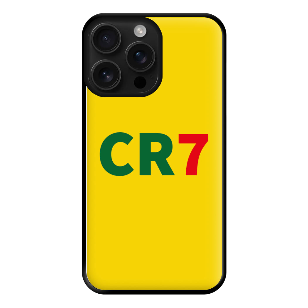 CR7 Logo - Ronaldo Phone Case for iPhone 16 Pro Max