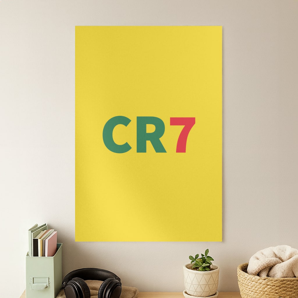 CR7 Logo - Ronaldo Poster
