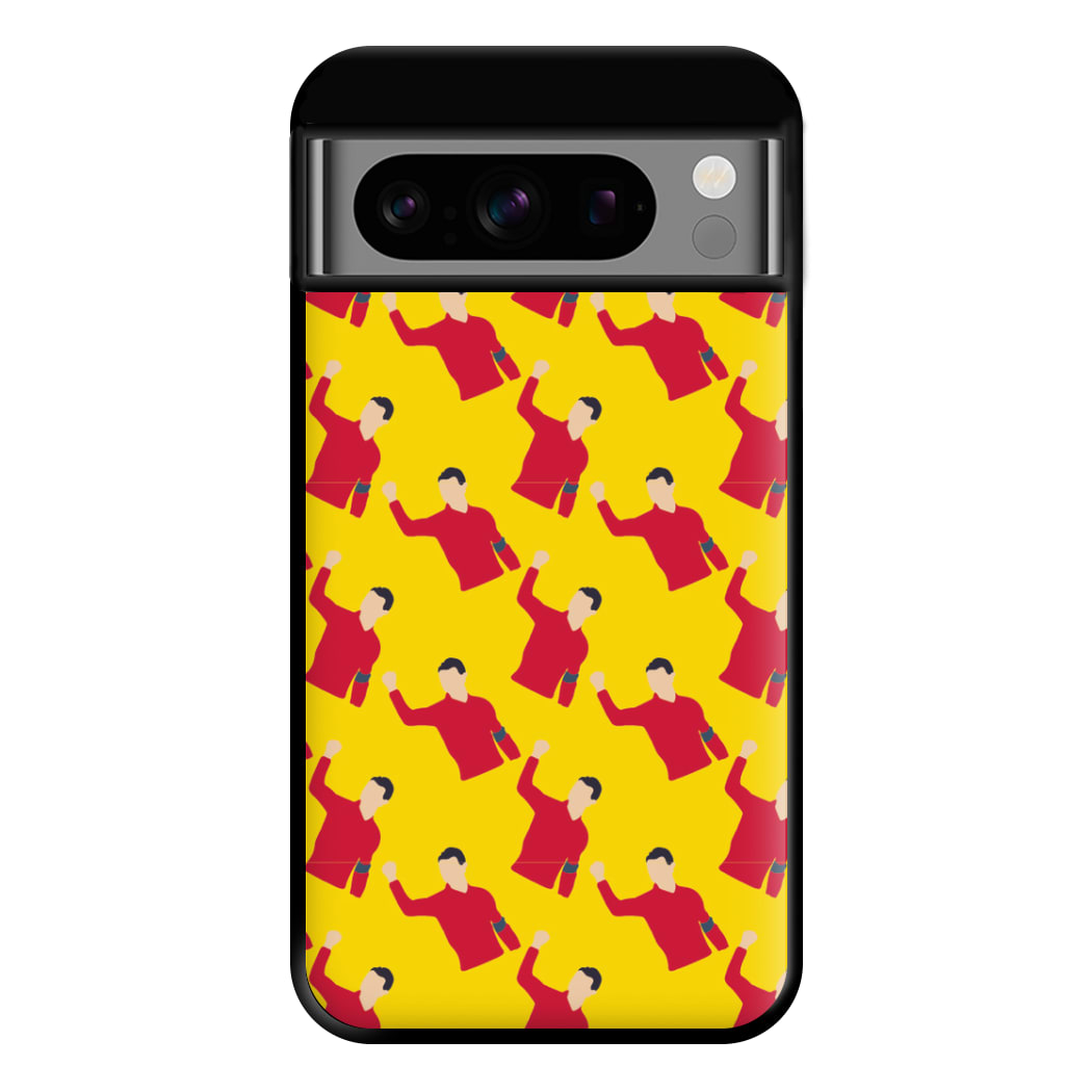 Pattern - Ronaldo Phone Case for Google Pixel 8 Pro