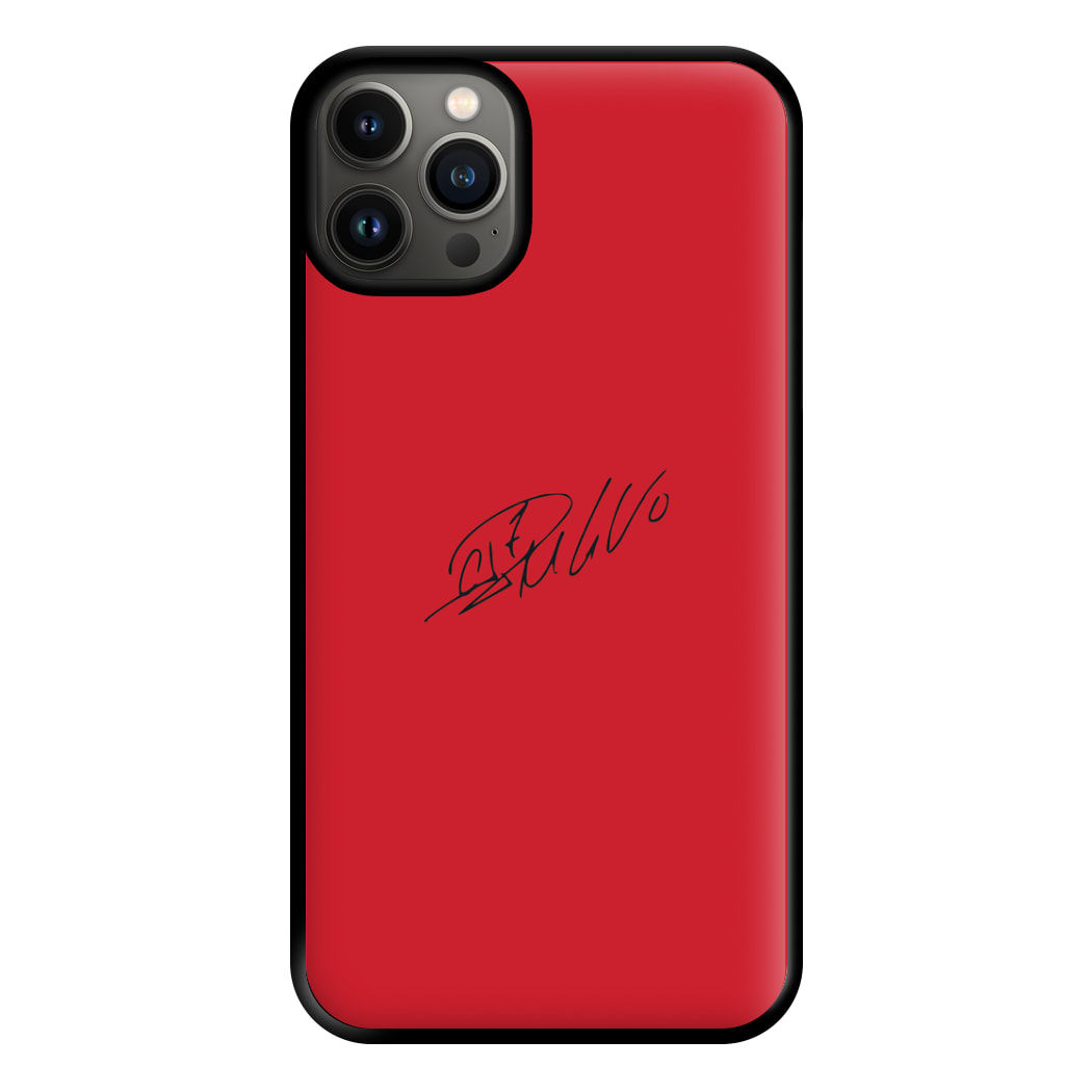 Signature - Ronaldo Phone Case for iPhone 13