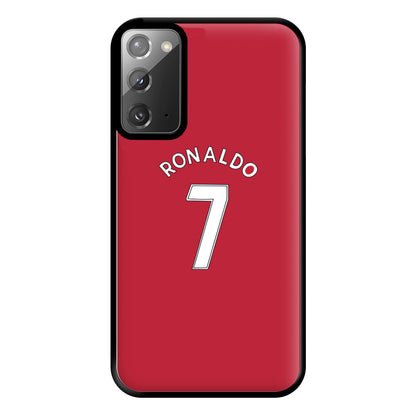 Iconic 7 - Ronaldo Phone Case for Galaxy Note 20 Ultra