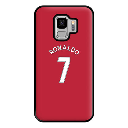 Iconic 7 - Ronaldo Phone Case for Galaxy S9 Plus