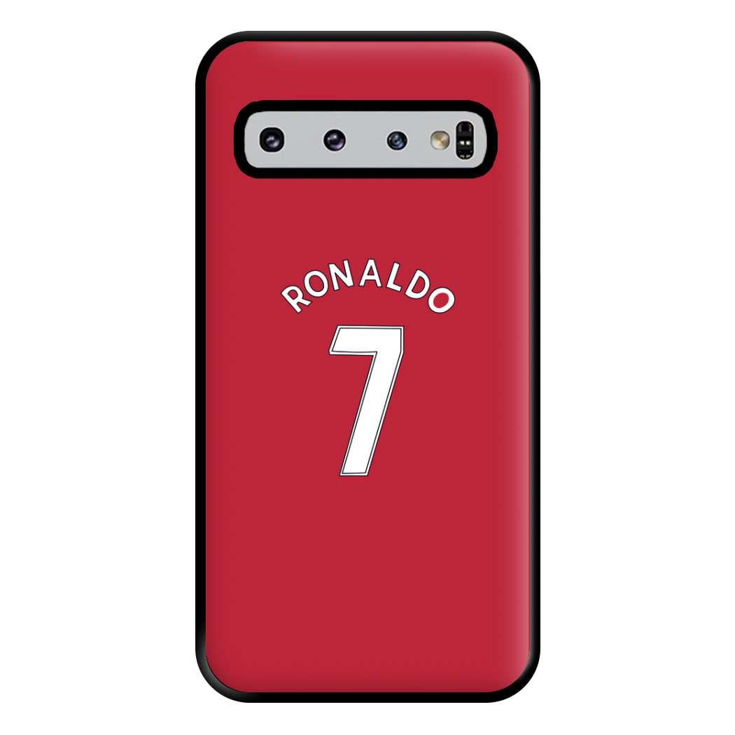 Iconic 7 - Ronaldo Phone Case for Galaxy S10 Plus