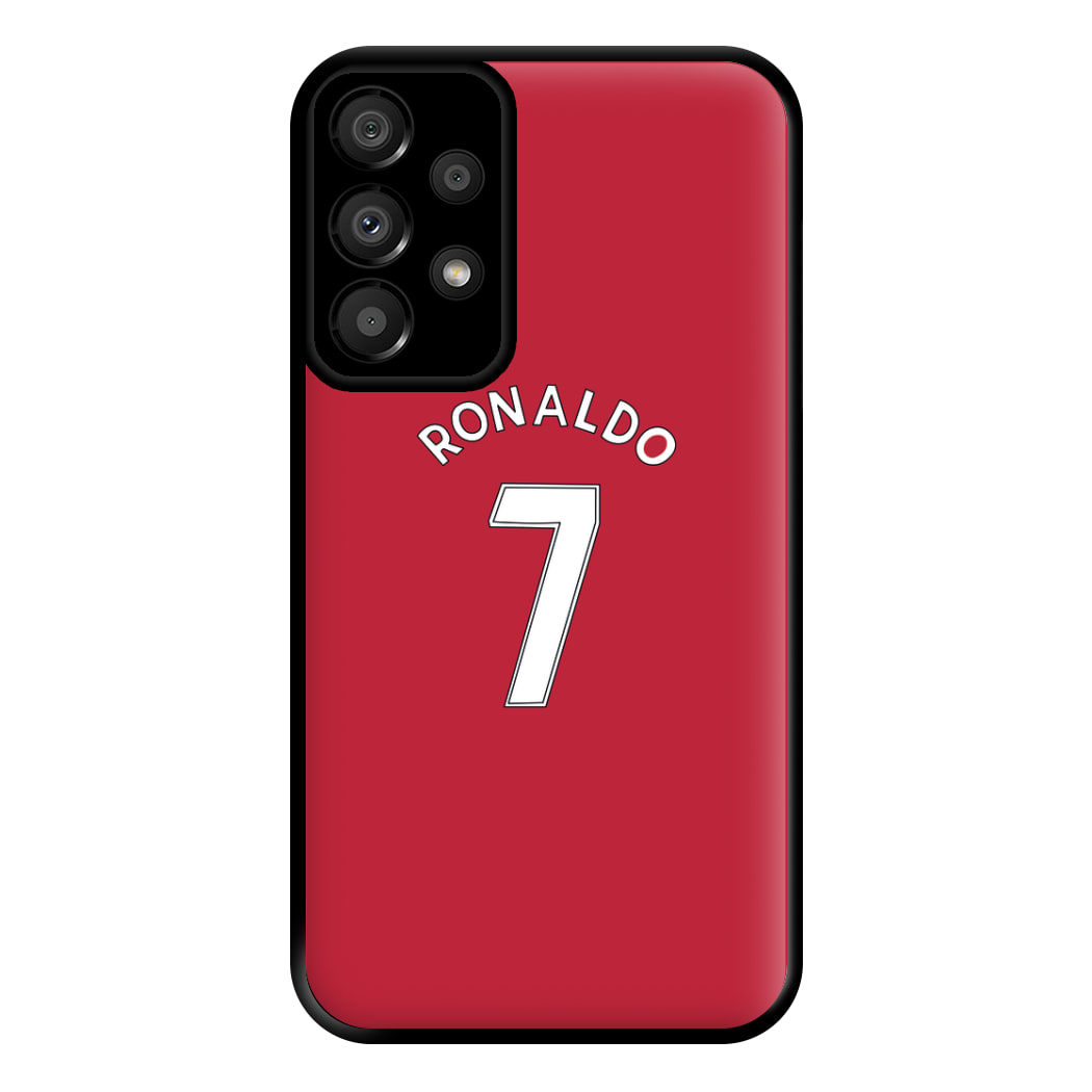 Iconic 7 - Ronaldo Phone Case for Galaxy A33