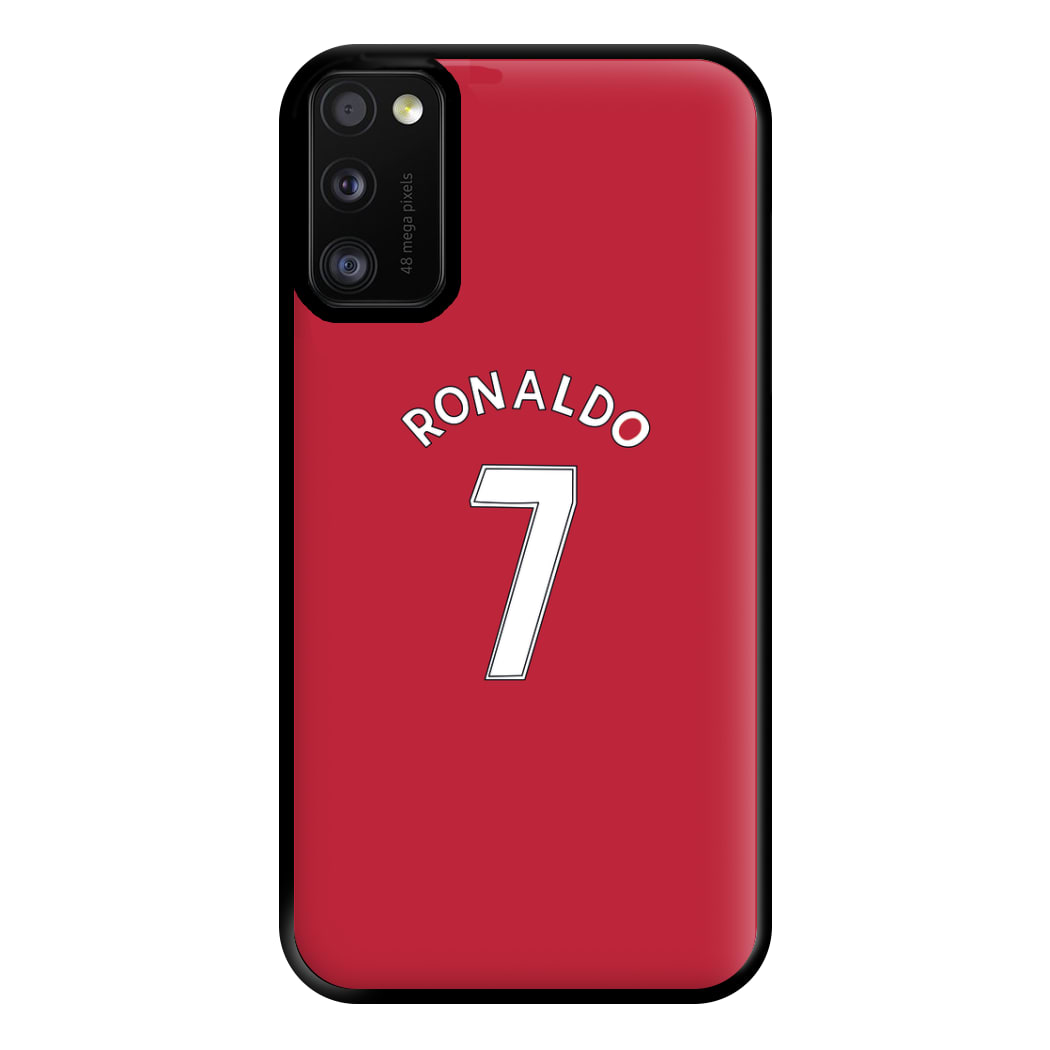 Iconic 7 - Ronaldo Phone Case for Galaxy A41