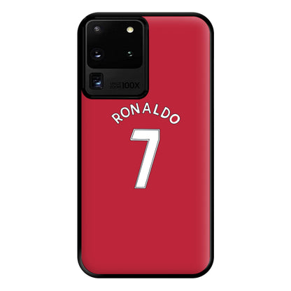 Iconic 7 - Ronaldo Phone Case for Galaxy S20 Ultra