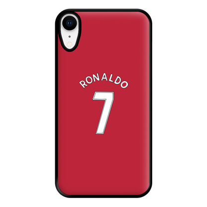 Iconic 7 - Ronaldo Phone Case for iPhone XR