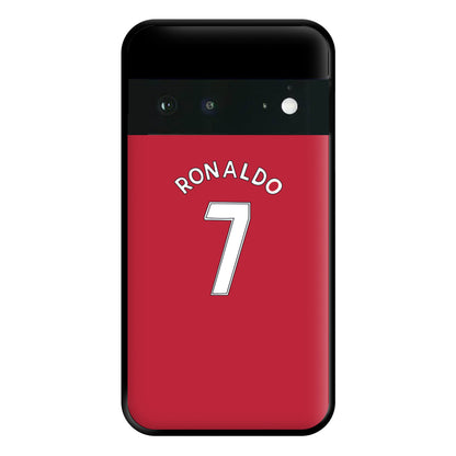 Iconic 7 - Ronaldo Phone Case for Google Pixel 6a