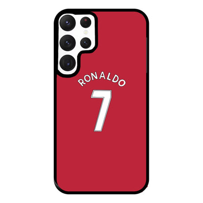 Iconic 7 - Ronaldo Phone Case for Galaxy S22 Ultra