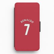 Iconic 7 - Ronaldo Flip / Wallet Phone Case 1